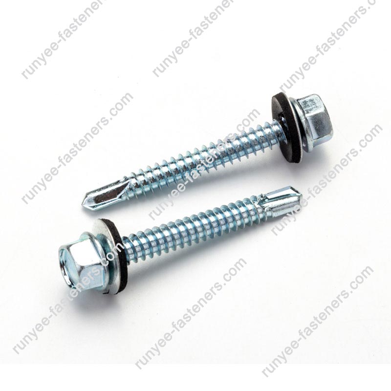 Tornillo de autoevaluación: fijación eficiente para aplicaciones de metal y madera