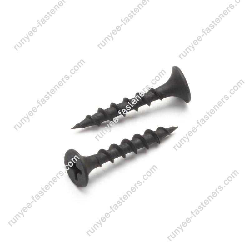 Tornillo Phillips Bugle Head para paneles de yeso, rosca gruesa